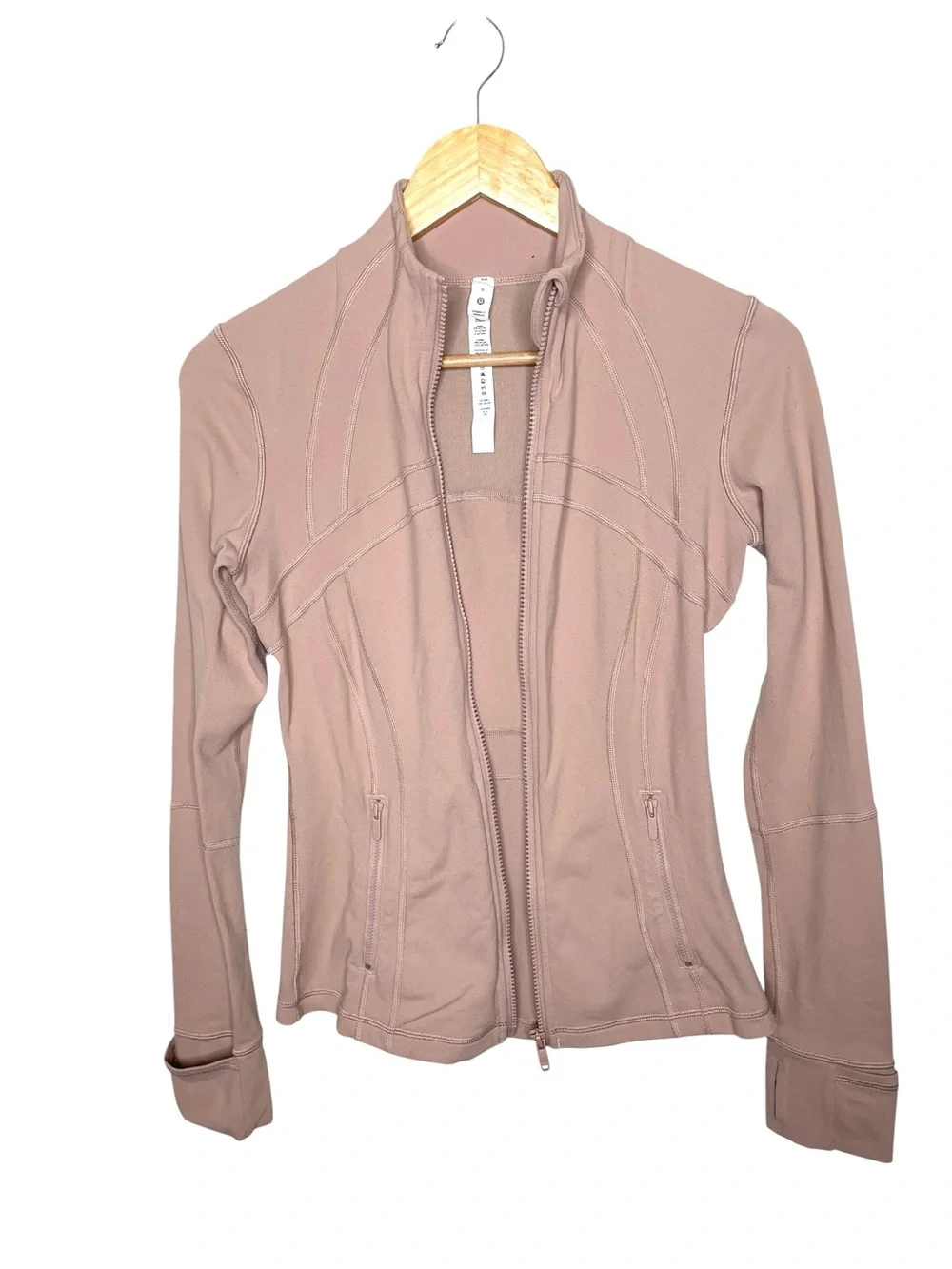 lululemon Define Jacket Luon Pink Clay Sz 6